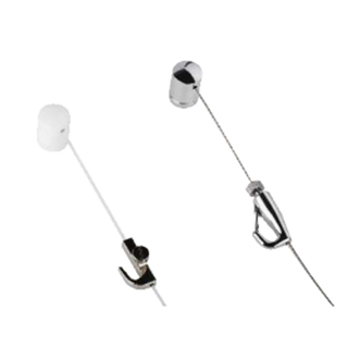 Aluminum Single Hanger for Picture Hanging System C014