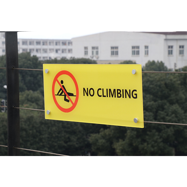 CAC Series-Aluminium Sign Standoff On Cable